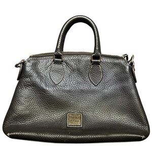 Dooney & Bourke Black Leather Mini Handbag